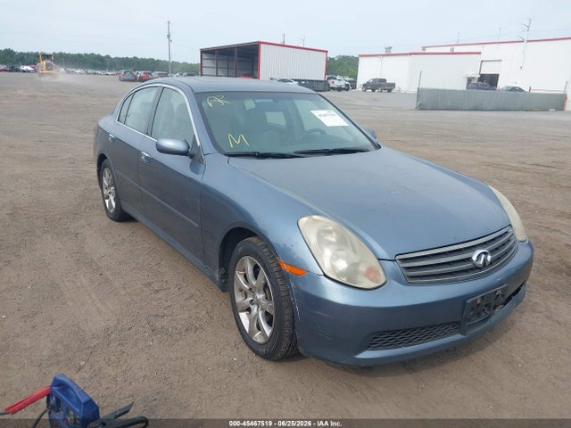 45467519 :رقم المزاد ، JNKCV51F16M607989 vin ، 2006 Infiniti G35x مزاد بيع