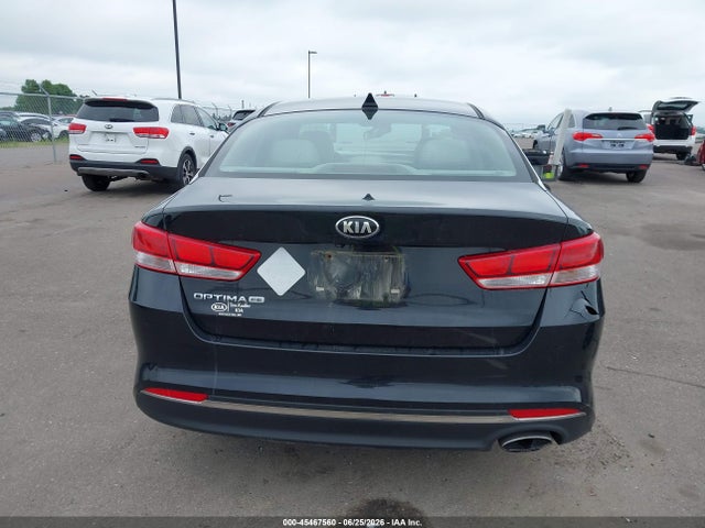 2017 Kia Optima Lx მანქანა იყიდება აუქციონზე, vin: 5XXGT4L31HG156643, აუქციონის ნომერი: 45467560