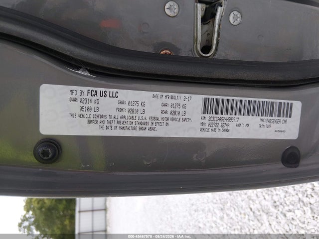 45467578 :رقم المزاد ، 2C3CCAAG2HH593717 vin ، 2017 Chrysler 300 Limited مزاد بيع
