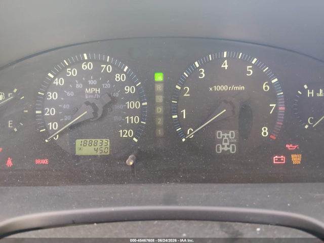 2003 Infiniti Qx4 Luxury მანქანა იყიდება აუქციონზე, vin: JNRDR09Y83W300578, აუქციონის ნომერი: 45467608