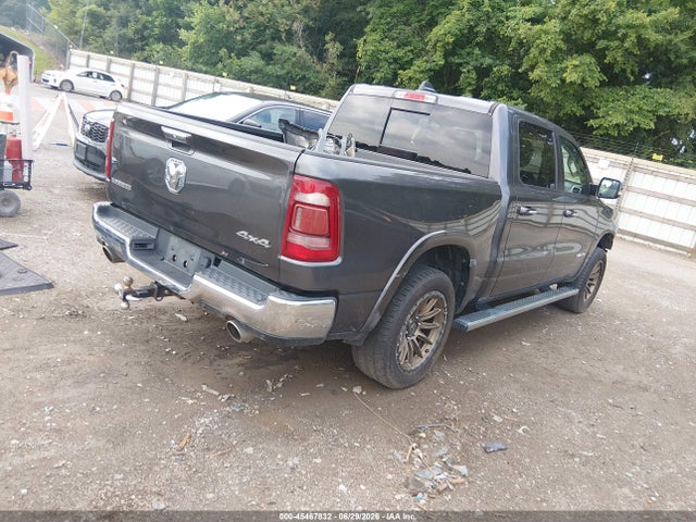 45467832 :رقم المزاد ، 1C6SRFJTXKN553004 vin ، 2019 Ram 1500 Laramie  4x4 5'7 Box مزاد بيع
