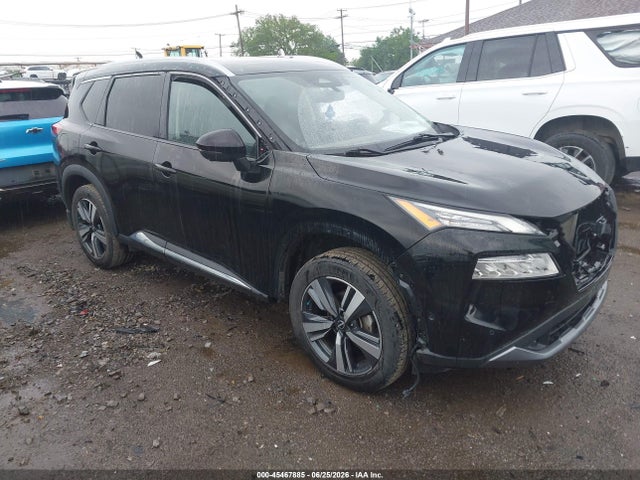 45467885 :رقم المزاد ، 5N1BT3CB6NC723500 vin ، 2022 Nissan Rogue Sl Intelligent Awd مزاد بيع
