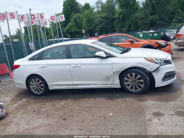 45467901 :رقم المزاد ، 5NPE34AF5HH575054 vin ، 2017 Hyundai Sonata Sport مزاد بيع