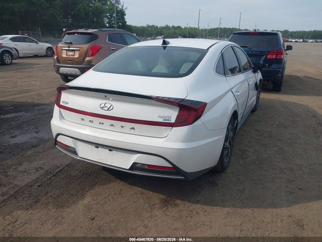 2023 Hyundai Sonata Hybrid Blue მანქანა იყიდება აუქციონზე, vin: KMHL24JJ5PA069790, აუქციონის ნომერი: 45467920