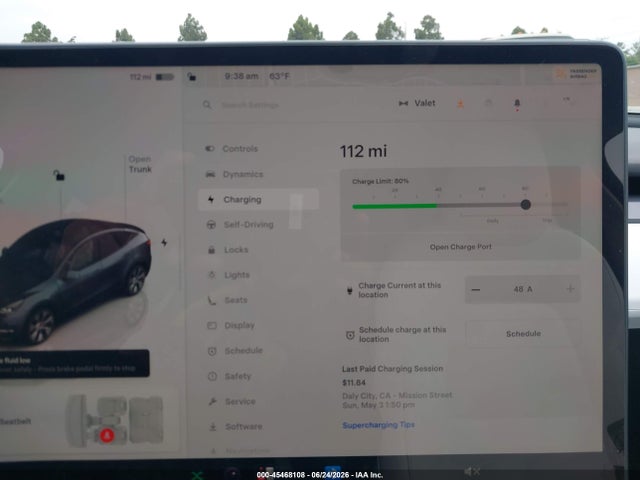 Aukcja sprzedaży 2023 Tesla Model Y Awd/long Range Dual Motor All-wheel Drive, vin: 7SAYGDEE9PF631435, numer aukcji: 45468108