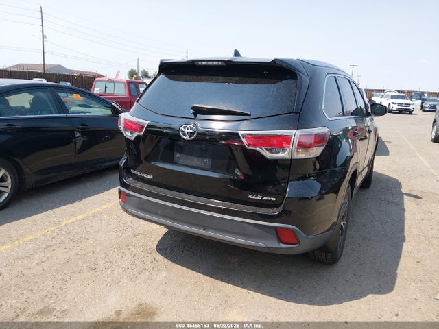 2016 Toyota Highlander Xle V6 მანქანა იყიდება აუქციონზე, vin: 5TDJKRFH0GS279781, აუქციონის ნომერი: 45468153