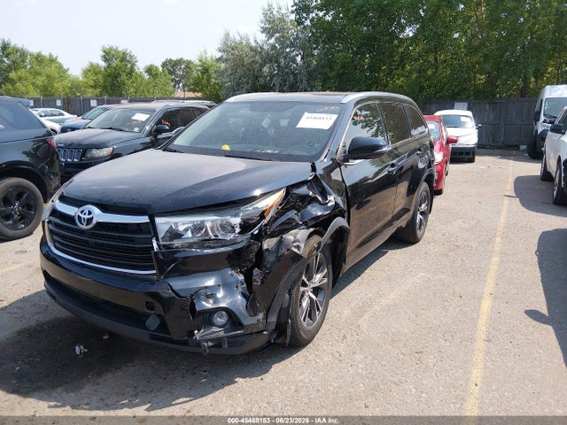 2016 Toyota Highlander Xle V6 მანქანა იყიდება აუქციონზე, vin: 5TDJKRFH0GS279781, აუქციონის ნომერი: 45468153