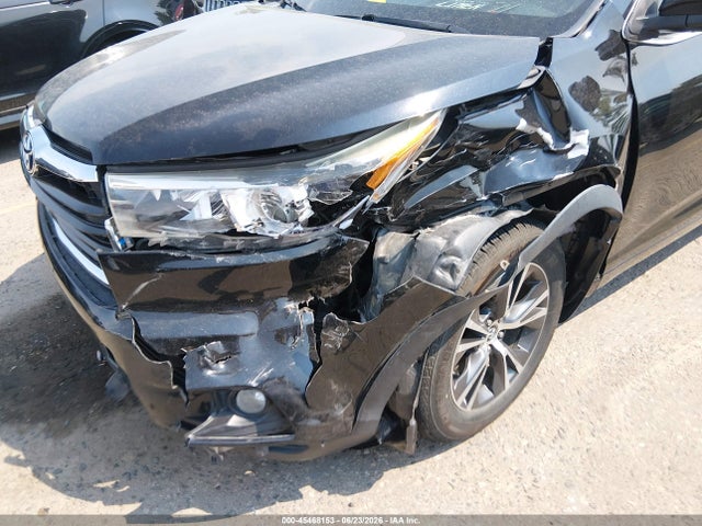 2016 Toyota Highlander Xle V6 მანქანა იყიდება აუქციონზე, vin: 5TDJKRFH0GS279781, აუქციონის ნომერი: 45468153
