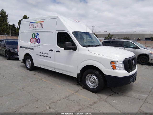 Aukcja sprzedaży 2018 Nissan Nv Cargo Nv2500 Hd S V6, vin: 1N6BF0LY8JN815475, numer aukcji: 45468163