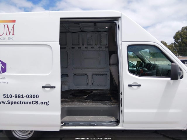 2018 Nissan Nv Cargo Nv2500 Hd S V6 მანქანა იყიდება აუქციონზე, vin: 1N6BF0LY8JN815475, აუქციონის ნომერი: 45468163