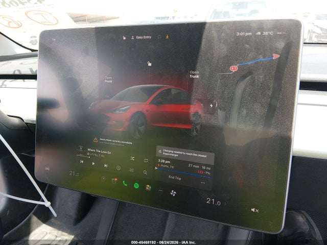 45468192 :رقم المزاد ، 5YJ3E1EA4PF430180 vin ، 2023 Tesla Model 3 Rear-wheel Drive مزاد بيع
