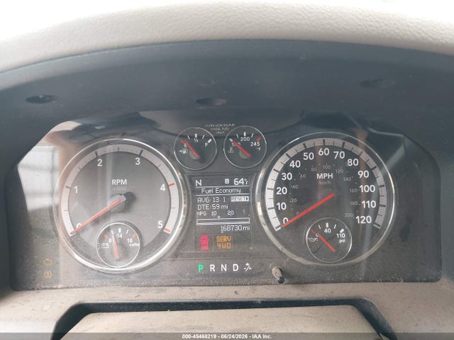 Продажа на аукционе авто 2012 Ram 2500 Big Horn, vin: 3C6UD5DL6CG233248, номер лота: 45468219