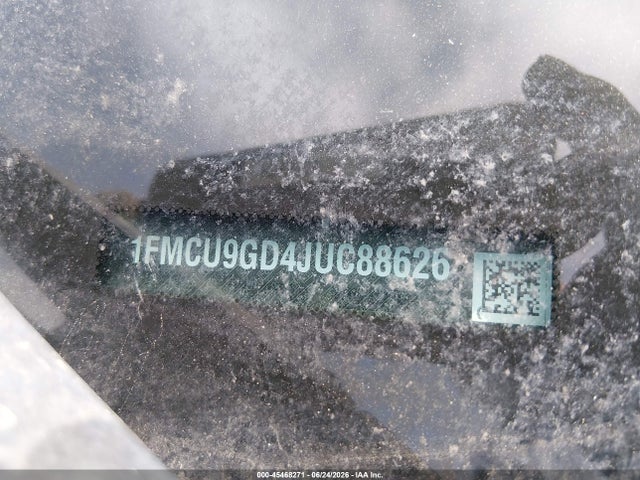 Ford ESCAPE SE 2018 1FMCU9GD4JUC88626 Image 9