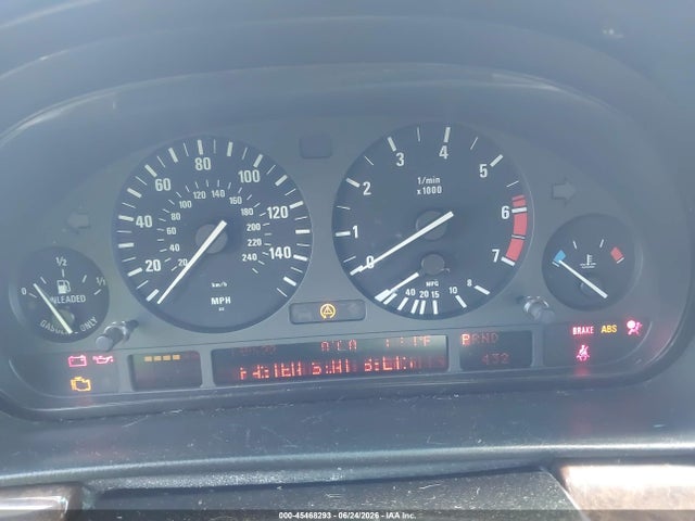 45468293 :رقم المزاد ، WBAGH8347YDP09692 vin ، 2000 Bmw 740il مزاد بيع