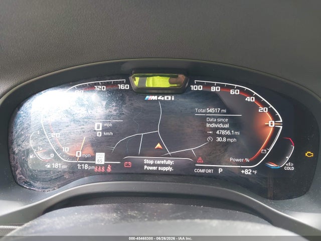 Продаж на аукціоні авто 2022 Bmw X4 M40i, vin: 5UX43DT03N9L75443, номер лоту: 45468300