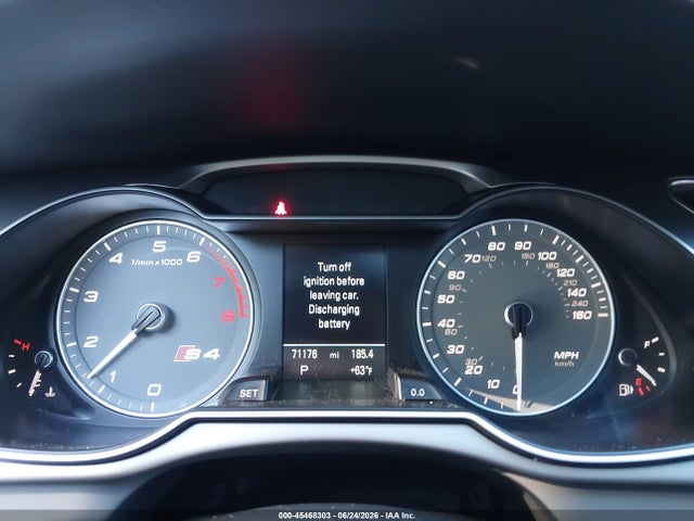 Auction sale of the 2013 Audi S4 3.0t Premium Plus, vin: WAUBGAFL3DA251829, lot number: 45468303