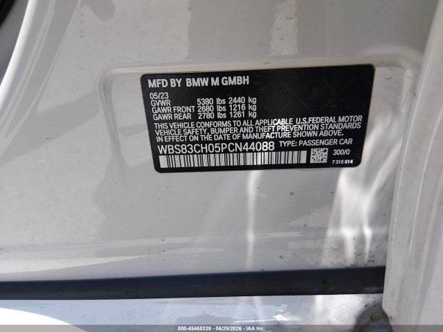 BMW M5 2023 WBS83CH05PCN44088 Image 9