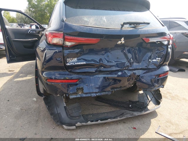 2024 Mitsubishi Outlander Phev Se S-awc მანქანა იყიდება აუქციონზე, vin: JA4T5VA93RZ017578, აუქციონის ნომერი: 45468375