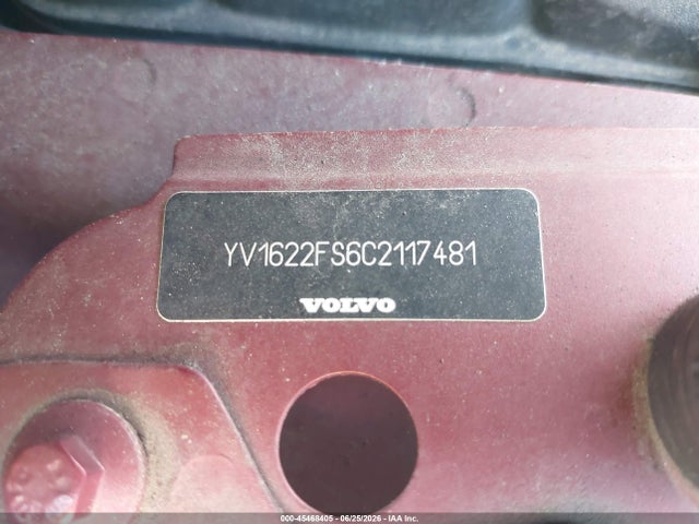 Продажа на аукционе авто 2012 Volvo S60 T5/t5 W/moonroof, vin: YV1622FS6C2117481, номер лота: 45468405