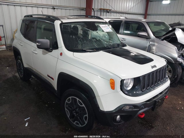 Продаж на аукціоні авто 2017 Jeep Renegade Trailhawk, vin: ZACCJBCB8HPE47474, номер лоту: 45468505