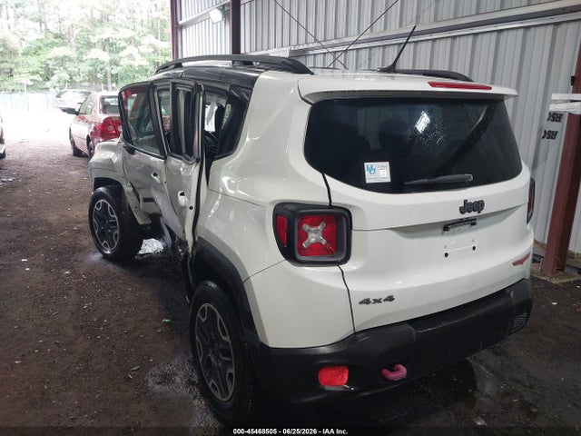 Продаж на аукціоні авто 2017 Jeep Renegade Trailhawk, vin: ZACCJBCB8HPE47474, номер лоту: 45468505