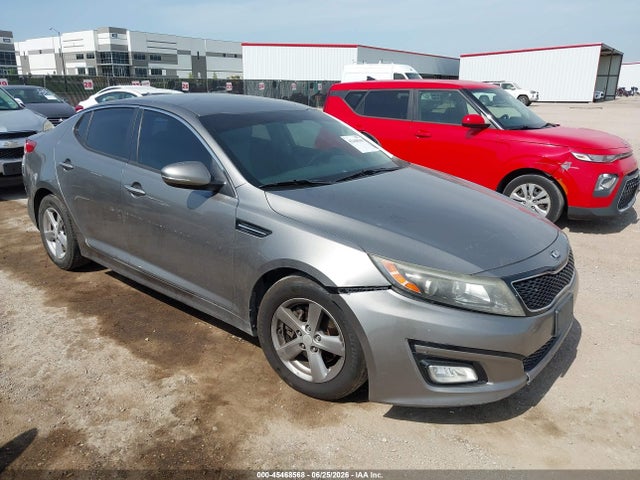 2015 Kia Optima Lx მანქანა იყიდება აუქციონზე, vin: 5XXGM4A7XFG419468, აუქციონის ნომერი: 45468568