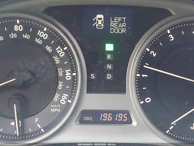 Продаж на аукціоні авто 2009 Lexus Is 250, vin: JTHBK262695100528, номер лоту: 45468618