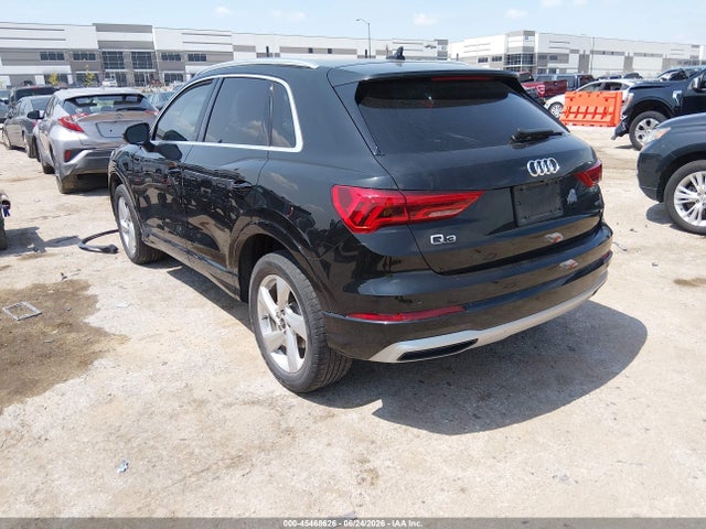 Продажа на аукционе авто 2022 Audi Q3 Premium 40 Tfsi Quattro Tiptronic, vin: WA1AUCF3XN1004953, номер лота: 45468626