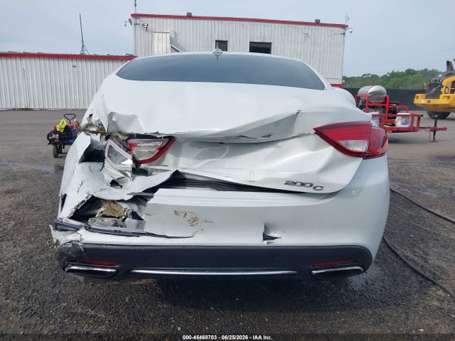 Продажа на аукционе авто 2015 Chrysler 200 C, vin: 1C3CCCEG1FN584291, номер лота: 45468703