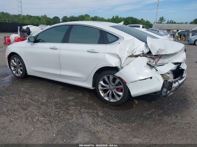 Продажа на аукционе авто 2015 Chrysler 200 C, vin: 1C3CCCEG1FN584291, номер лота: 45468703