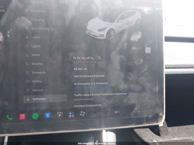 5YJ3E1EA5JF012346 Tesla Model 3 Long Range/mid Range