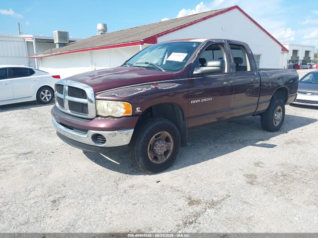 2004 Dodge Ram 2500 Slt/laramie მანქანა იყიდება აუქციონზე, vin: 3D7KU28C74G115130, აუქციონის ნომერი: 45468848