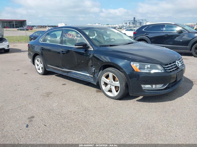 2013 Volkswagen Passat 2.0l Tdi Se მანქანა იყიდება აუქციონზე, vin: 1VWBN7A3XDC119736, აუქციონის ნომერი: 45468987