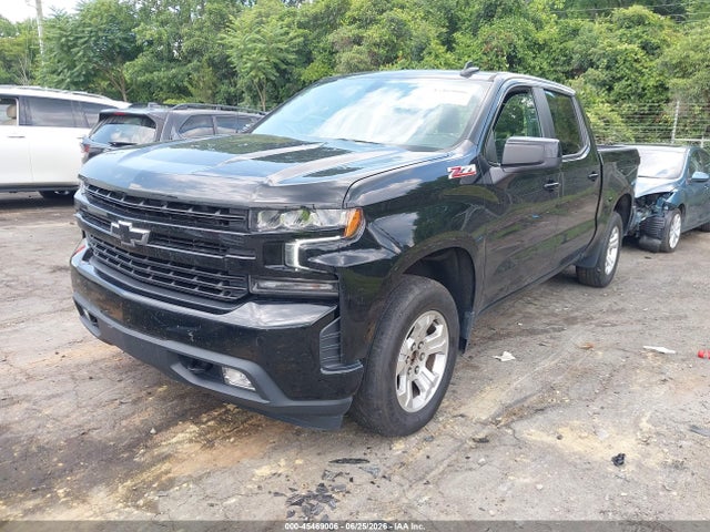 Aukcja sprzedaży 2021 Chevrolet Silverado 1500 4wd  Short Bed Rst, vin: 3GCUYEED8MG424191, numer aukcji: 45469006