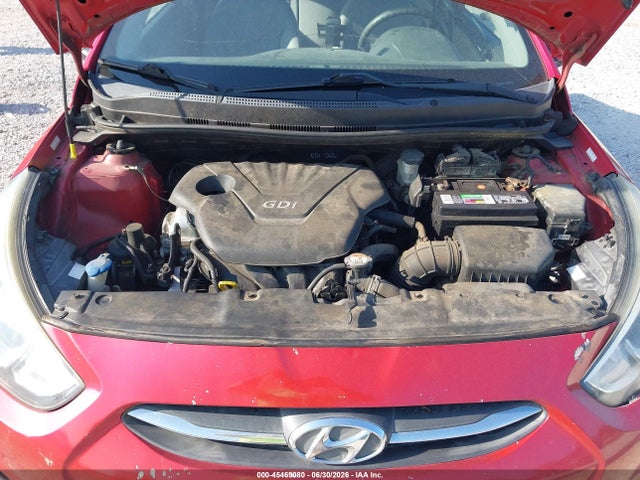 45469080 :رقم المزاد ، KMHCT4AE6FU868619 vin ، 2015 Hyundai Accent Gls مزاد بيع