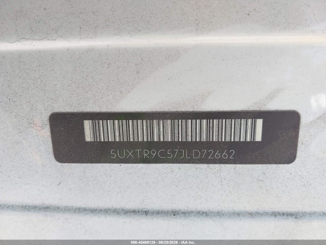 Aukcja sprzedaży 2018 Bmw X3 Xdrive30i, vin: 5UXTR9C57JLD72662, numer aukcji: 45469128