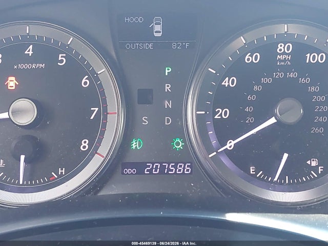 45469139 :رقم المزاد ، JTHBK1EGXC2487309 vin ، 2012 Lexus Es 350 مزاد بيع