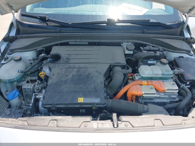 KMHC65LC4JU099734 Hyundai Ioniq Hybrid Blue