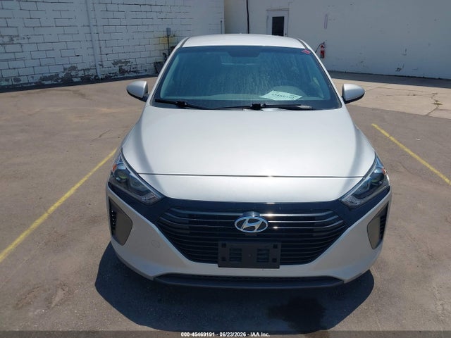 KMHC65LC4JU099734 Hyundai Ioniq Hybrid Blue