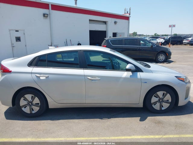 KMHC65LC4JU099734 Hyundai Ioniq Hybrid Blue