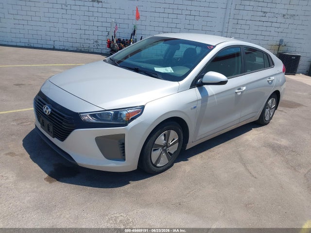 KMHC65LC4JU099734 Hyundai Ioniq Hybrid Blue