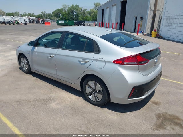 KMHC65LC4JU099734 Hyundai Ioniq Hybrid Blue