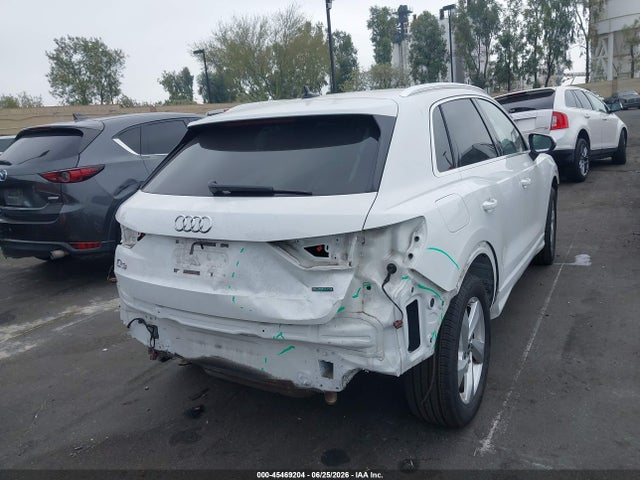 Продажа на аукционе авто 2021 Audi Q3 Premium 40 Tfsi Quattro Tiptronic, vin: WA1AUCF34M1107980, номер лота: 45469204