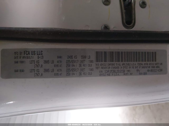 Jeep Cherokee Latitude 4x4 2020 1C4PJMCB6LD512150 Image 9