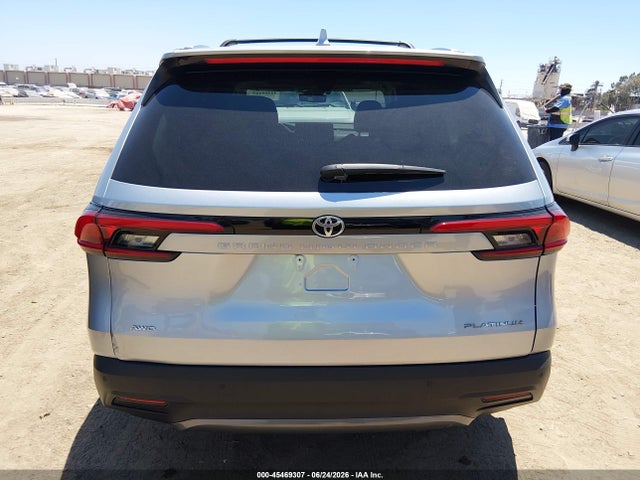 Aukcja sprzedaży 2024 Toyota Grand Highlander Platinum, vin: 5TDAAAB59RS037851, numer aukcji: 45469307