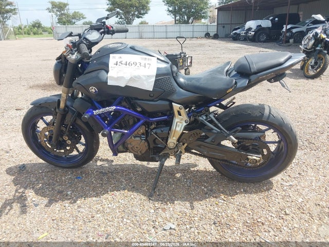 Aukcja sprzedaży 2015 Yamaha Fz07, vin: JYARM06E9FA000916, numer aukcji: 45469347
