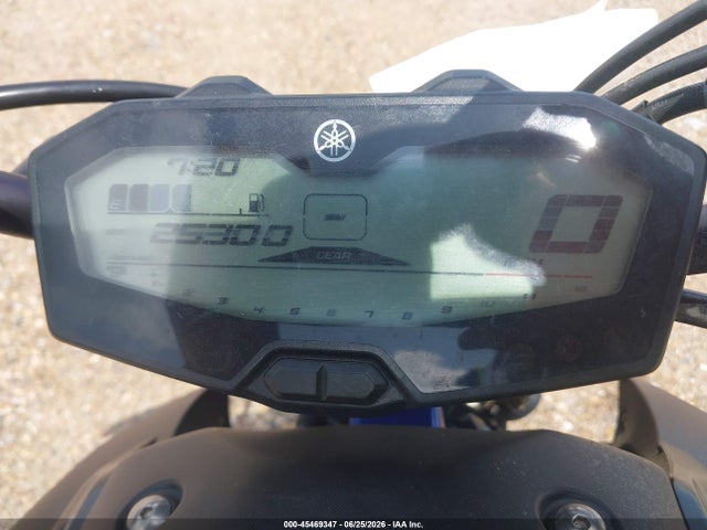 Aukcja sprzedaży 2015 Yamaha Fz07, vin: JYARM06E9FA000916, numer aukcji: 45469347