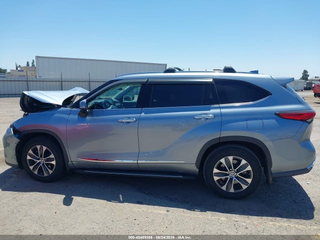 2021 Toyota Highlander Hybrid Xle მანქანა იყიდება აუქციონზე, vin: 5TDHARAH8MS006771, აუქციონის ნომერი: 45469386