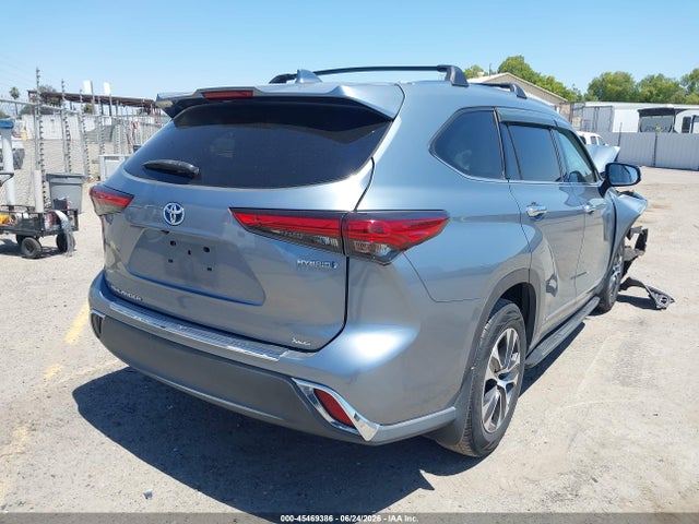 2021 Toyota Highlander Hybrid Xle მანქანა იყიდება აუქციონზე, vin: 5TDHARAH8MS006771, აუქციონის ნომერი: 45469386