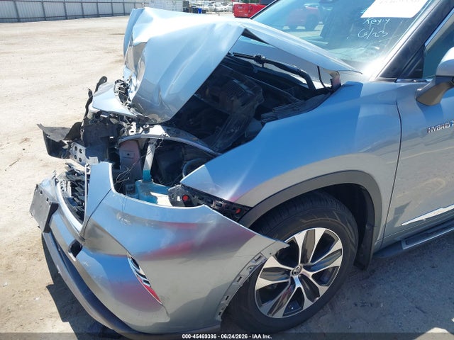 2021 Toyota Highlander Hybrid Xle მანქანა იყიდება აუქციონზე, vin: 5TDHARAH8MS006771, აუქციონის ნომერი: 45469386